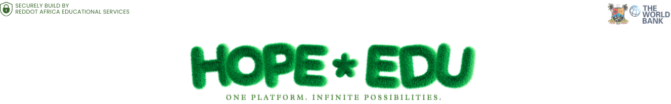 HOPE•EDU Header